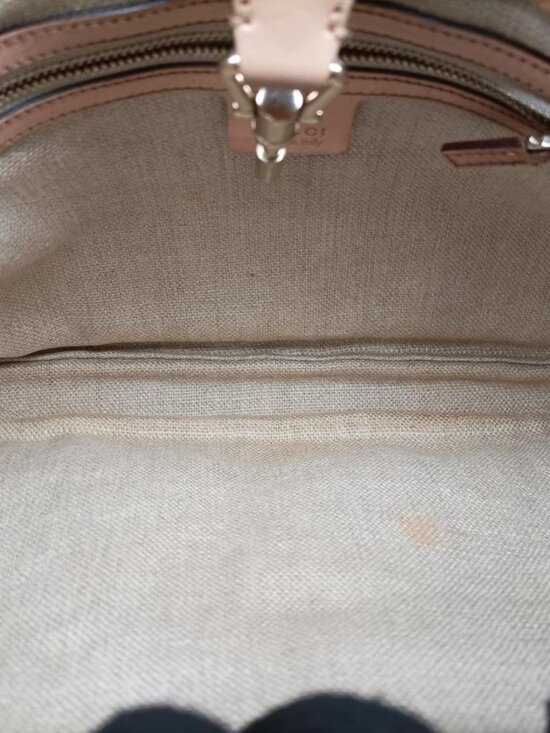 Gucci Flora Jackie Hobo White Multicolor Canvas Leather - Picture 9 of 16